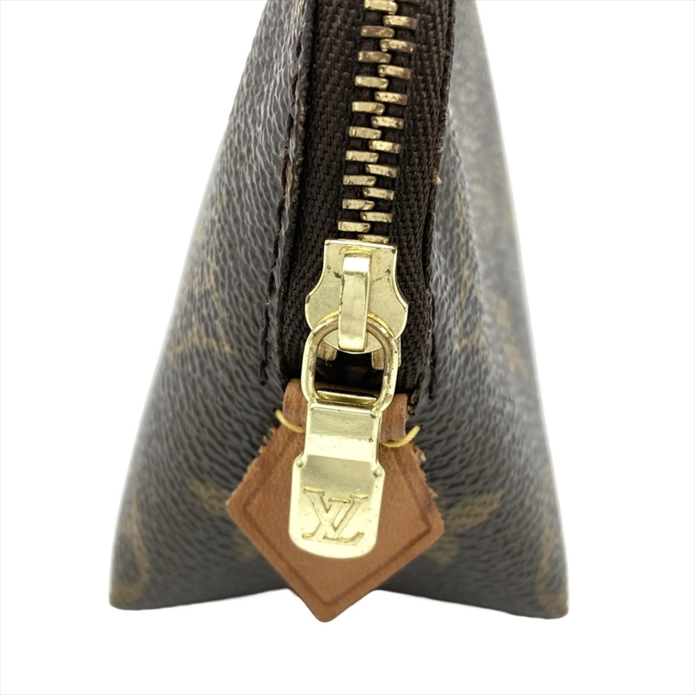 LOUIS VUITTON Brown Monogram Canvas Pouch - Picture 5 of 8